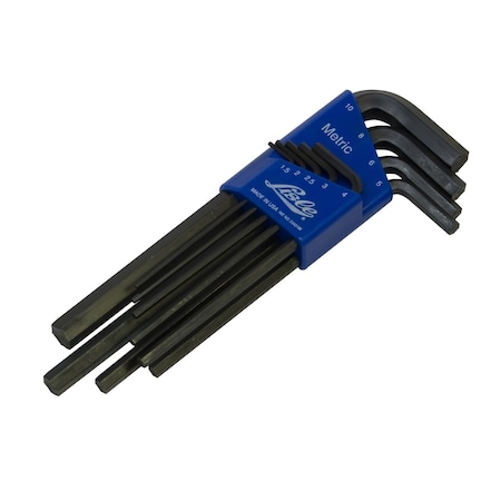 Lisle HEX KEY LONG ARM METRIC SET LI42650